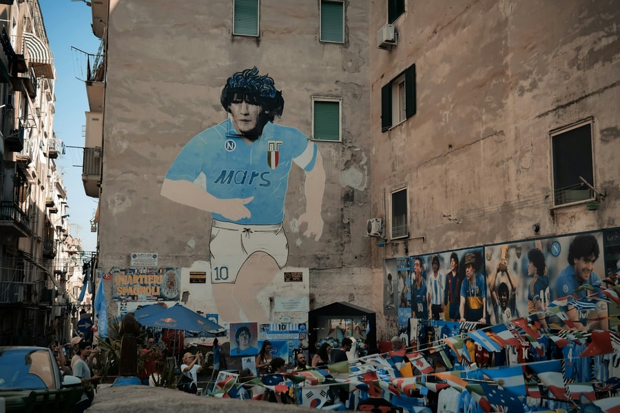 Naples Maradona street-art